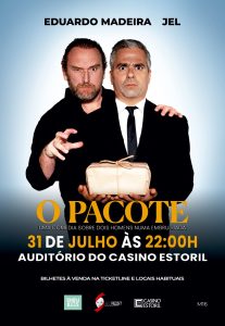 Eduardo Madeira e Jel apresentam “O Pacote” no Casino Estoril