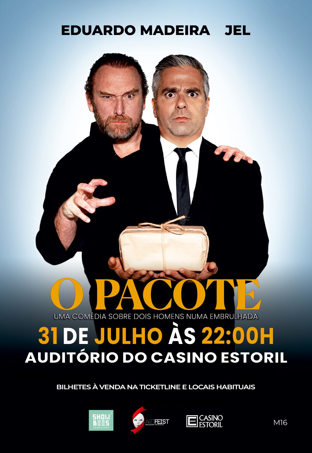 Eduardo Madeira e Jel apresentam “O Pacote” no Casino Estoril