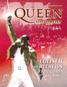 Queen Lives Forever: tributo orquestral aos Queen no Coliseu de Lisboa