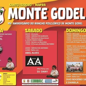 Festas de Monte Godel 2026 - Mafra