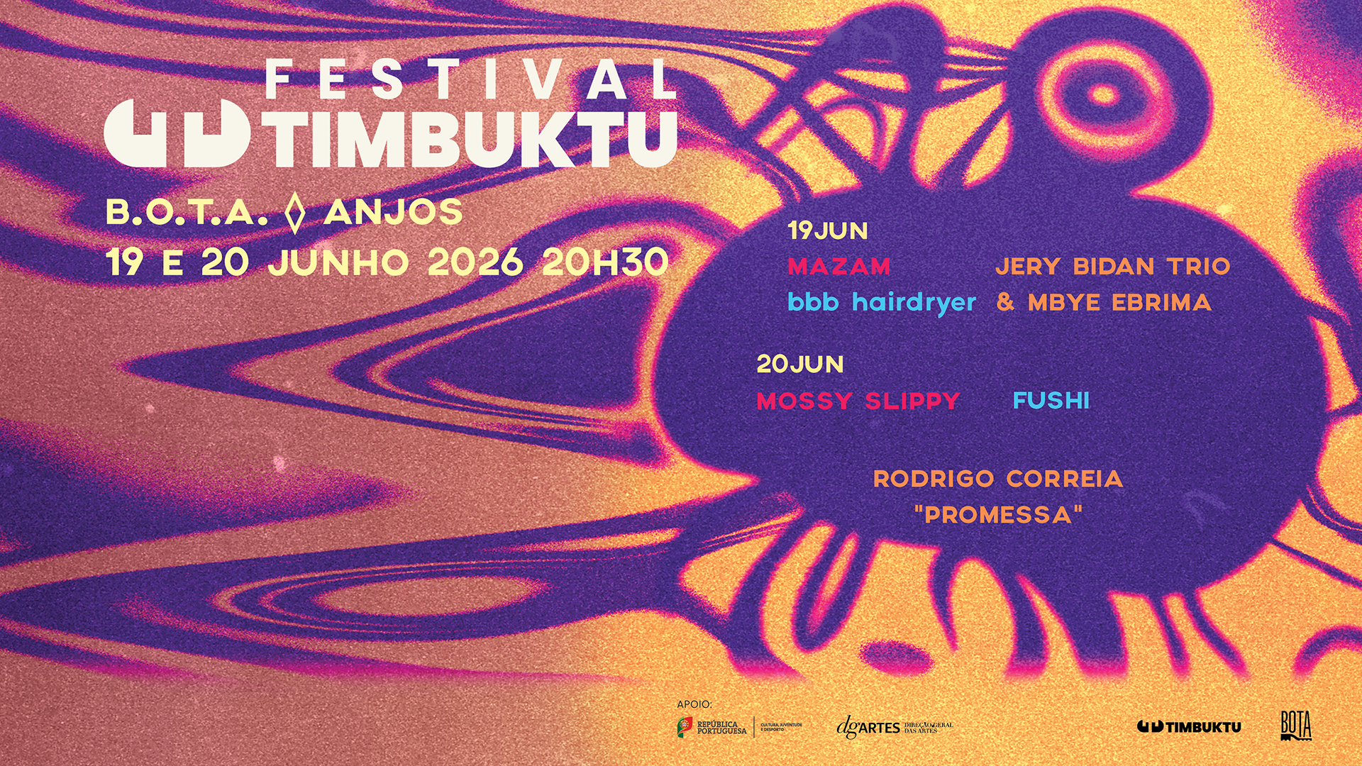 Festival Timbuktu: segunda noite de música sem fronteiras na BOTA