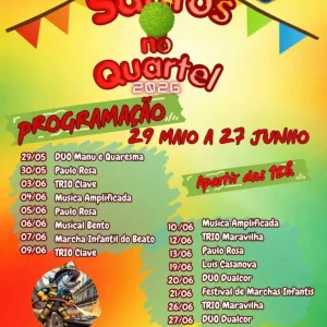 Santos no Quartel 2026