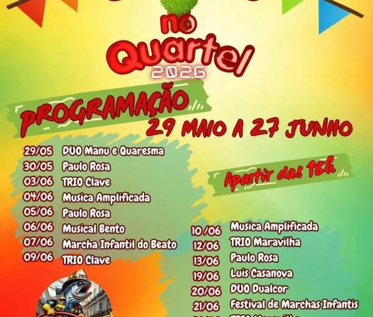 Santos no Quartel 2026