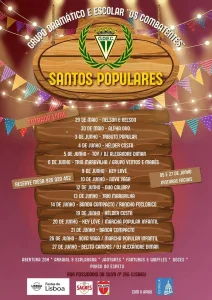 Grupo Dramático e Escolar Os Combatentes - Santos Populares 2026 - Lisboa