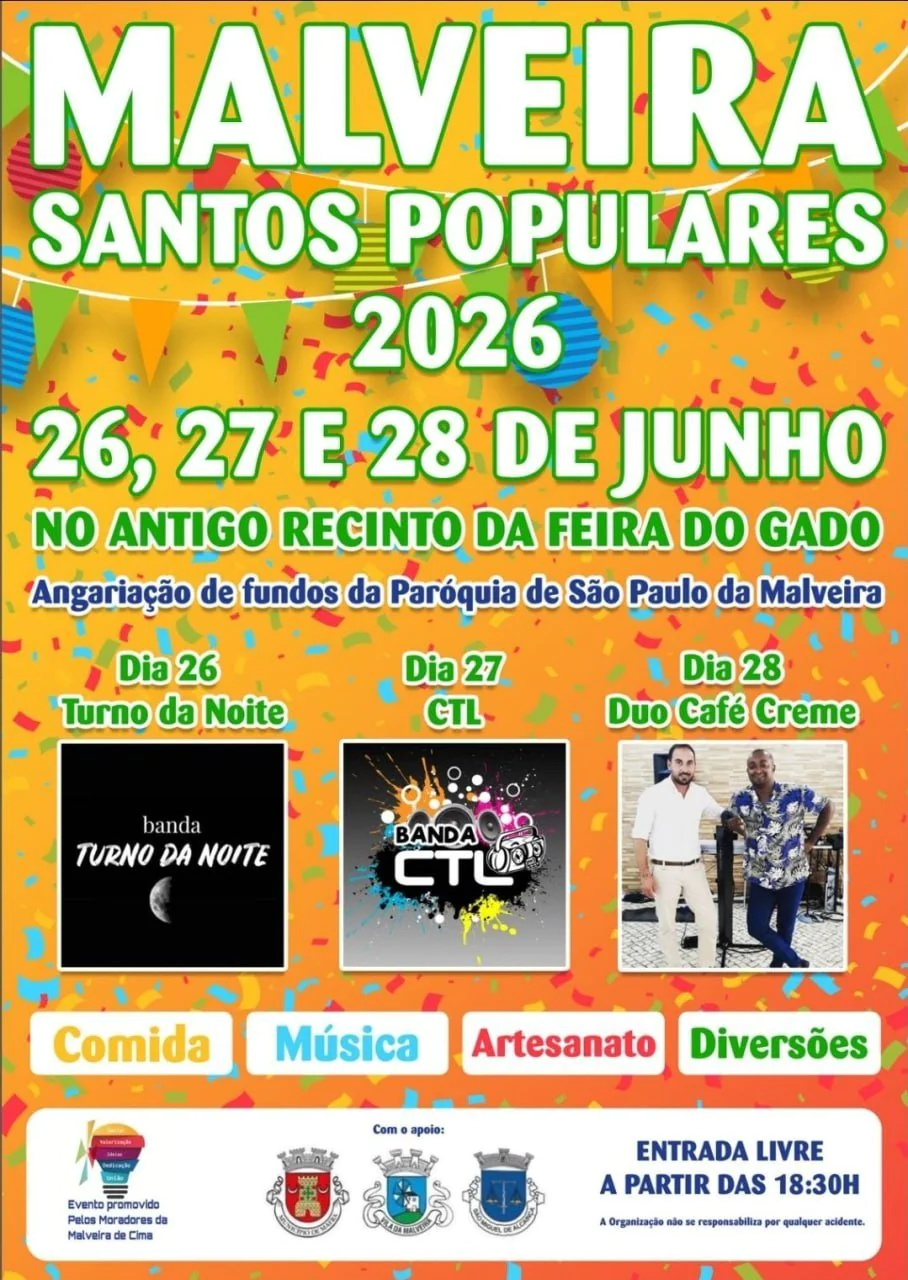 Santos Populares 2026 - Malveira