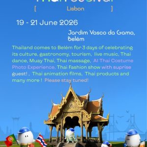 Thai Festival Lisbon 2026 no Jardim Vasco da Gama