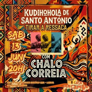 Jantar KUDIHOHOLA de Santo António com Chalo Correia