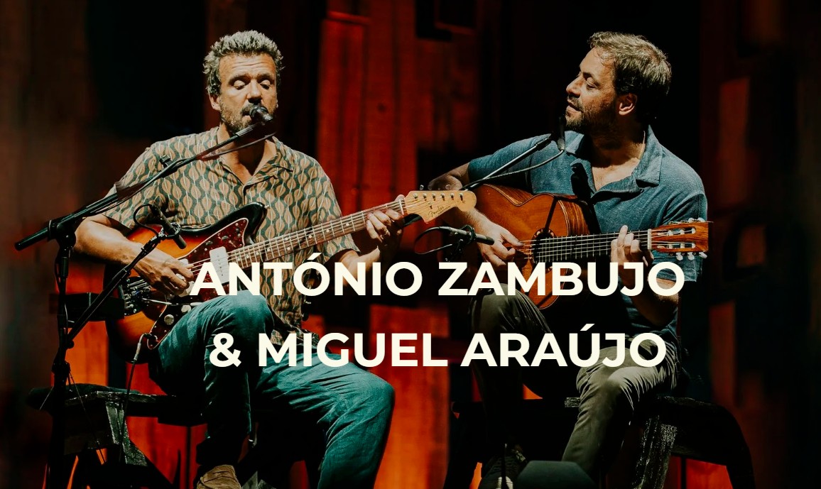 António Zambujo e Miguel Araújo juntam-se no Coliseu dos Recreios para cinco concertos
