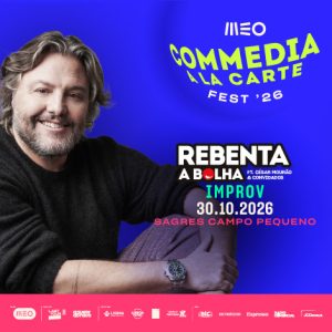 Rebenta a Bolha leva improviso e humor ao Sagres Campo Pequeno