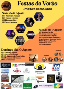 Festas de Verão 2026 - Via Rara