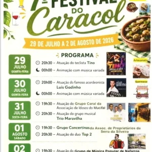Festival do Caracol 2026 - Nafarros
