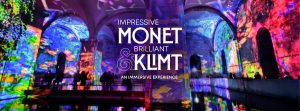 Impressive Monet & Brilliant Klimt: arte imersiva em 360º no Reservatório da Mãe d’Água