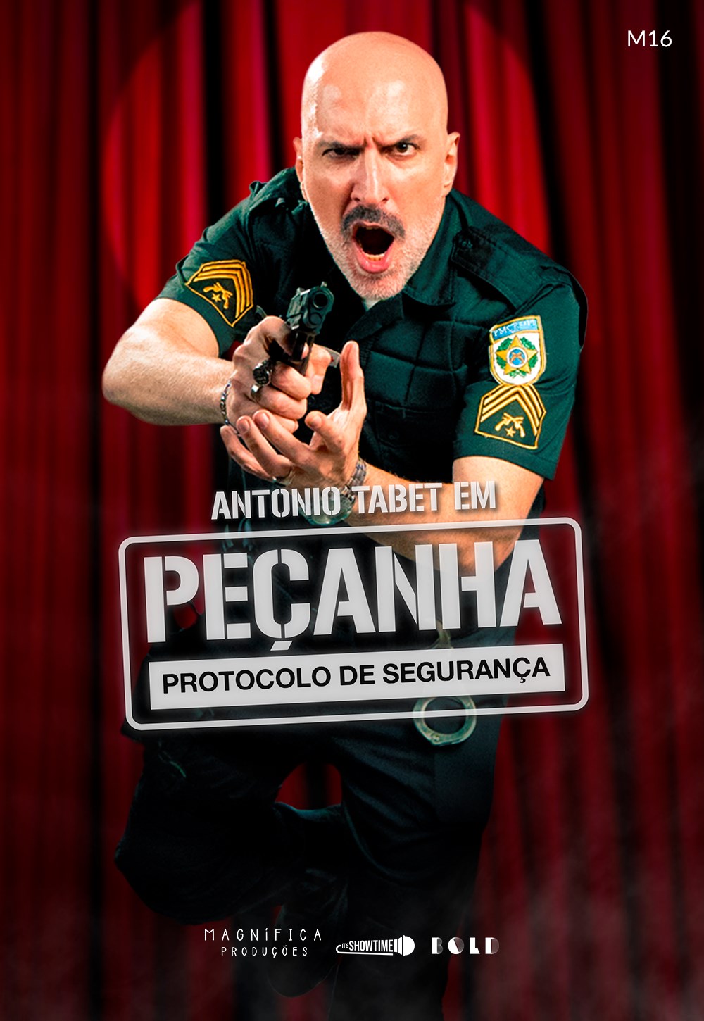 Peçanha | Protocolo de Segurança: humor e crítica social no Teatro Tivoli BBVA