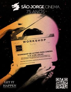 Workshop de Acting para Cinema