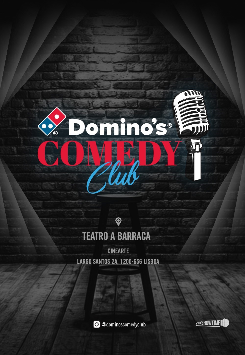 Domino's Comedy Club regressa ao Teatro A Barraca