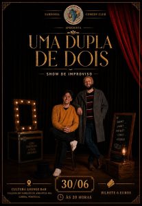 Uma Dupla de Dois leva improviso ao Cultura Lounge Bar