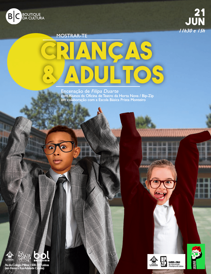 Crianças e Adultos reflete sobre crescimento e liberdade na Boutique da Cultura