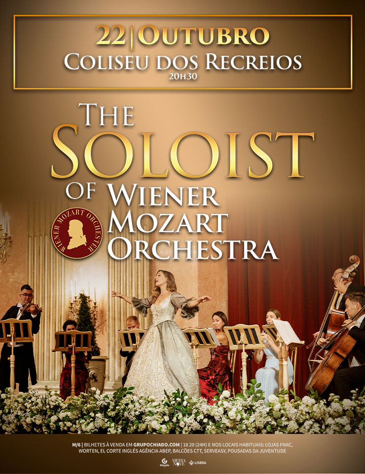 The Soloist of Wiener Mozart Orchestra recria a Viena imperial no Coliseu