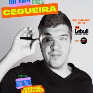 Há Vida Depois da Cegueira leva stand-up inclusivo ao Lisboa Comedy Club