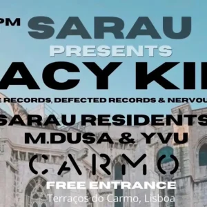 SARAU apresenta Stacy Kidd no Carmo Rooftop
