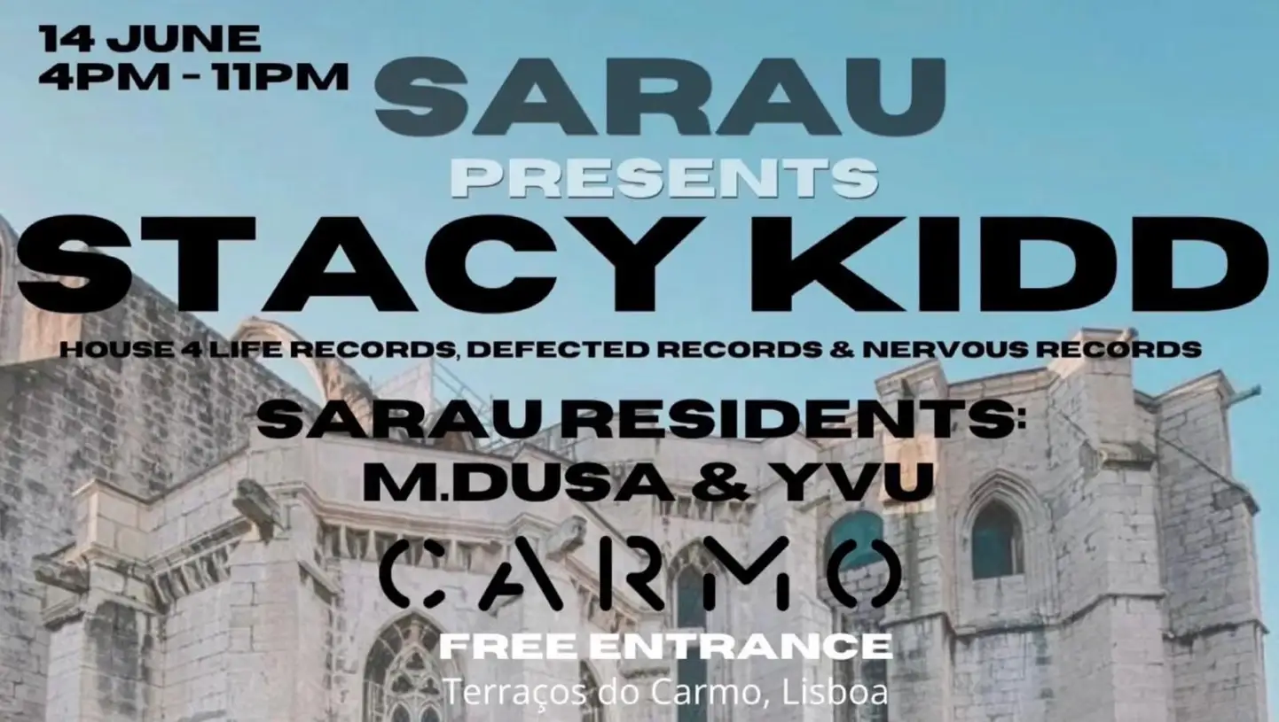 SARAU apresenta Stacy Kidd no Carmo Rooftop