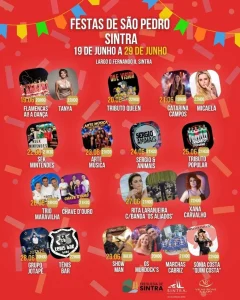 Festas de São Pedro 2026 - Sintra