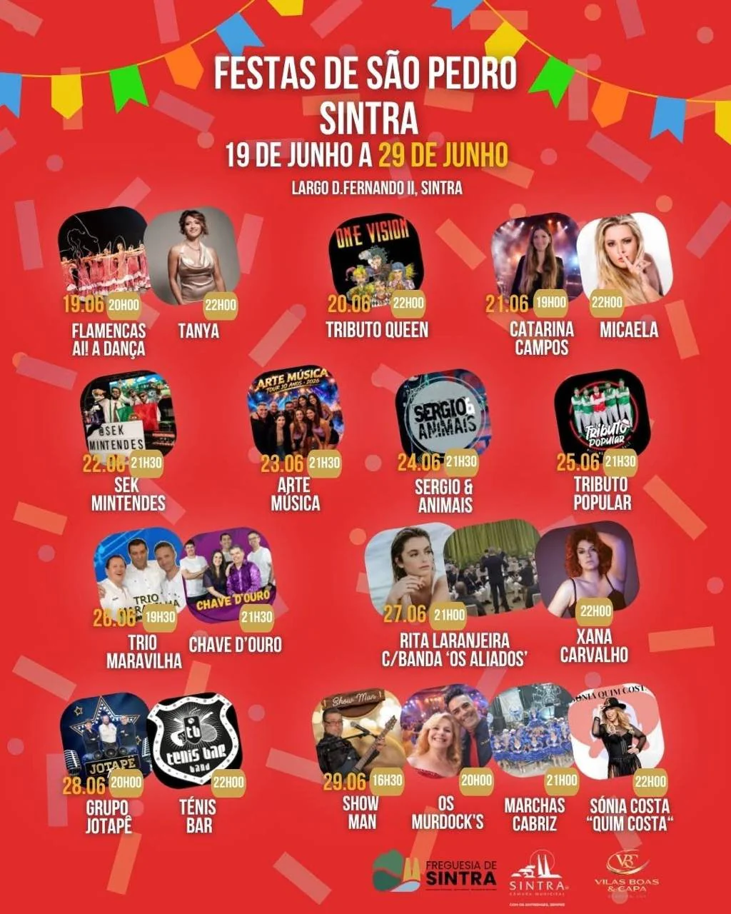 Festas de São Pedro 2026 - Sintra