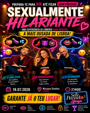 Sexualmente Hilariante - A experiência de comédia para adultos
