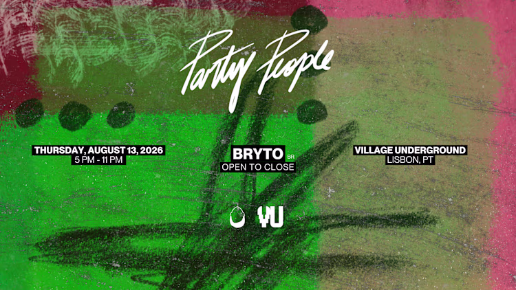 Bryto conduz seis horas de música no Party People em Lisboa