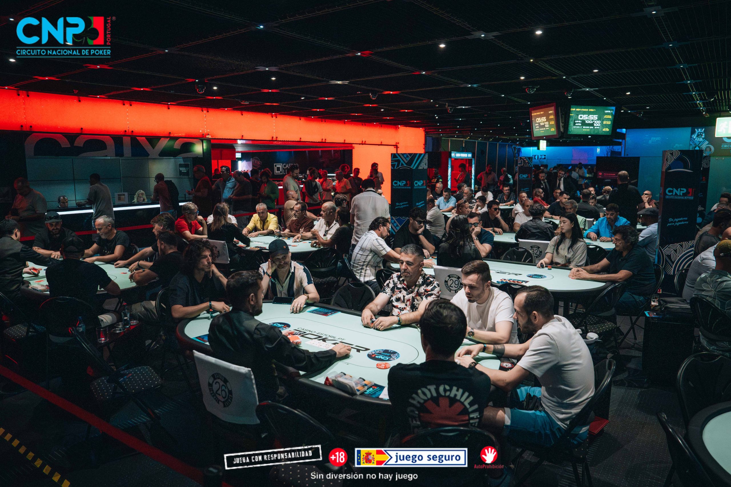 Centenas de jogadores disputam no Casino Lisboa etapa do Circuito Nacional de Poker