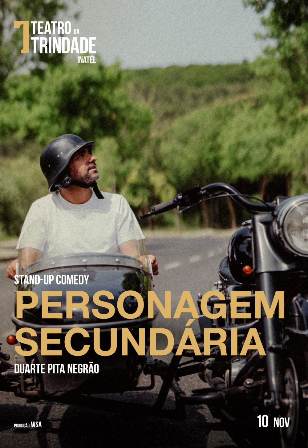 Duarte Pita Negrão apresenta “Personagem Secundária” no Teatro da Trindade