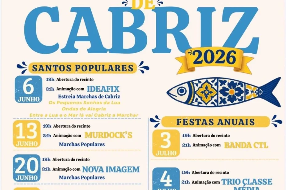 Festas de Cabriz 2026 - Cabriz