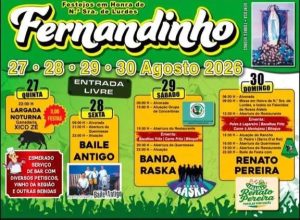 Festejos em Honra de Nª Sra. de Lurdes 2026 - Fernandinho
