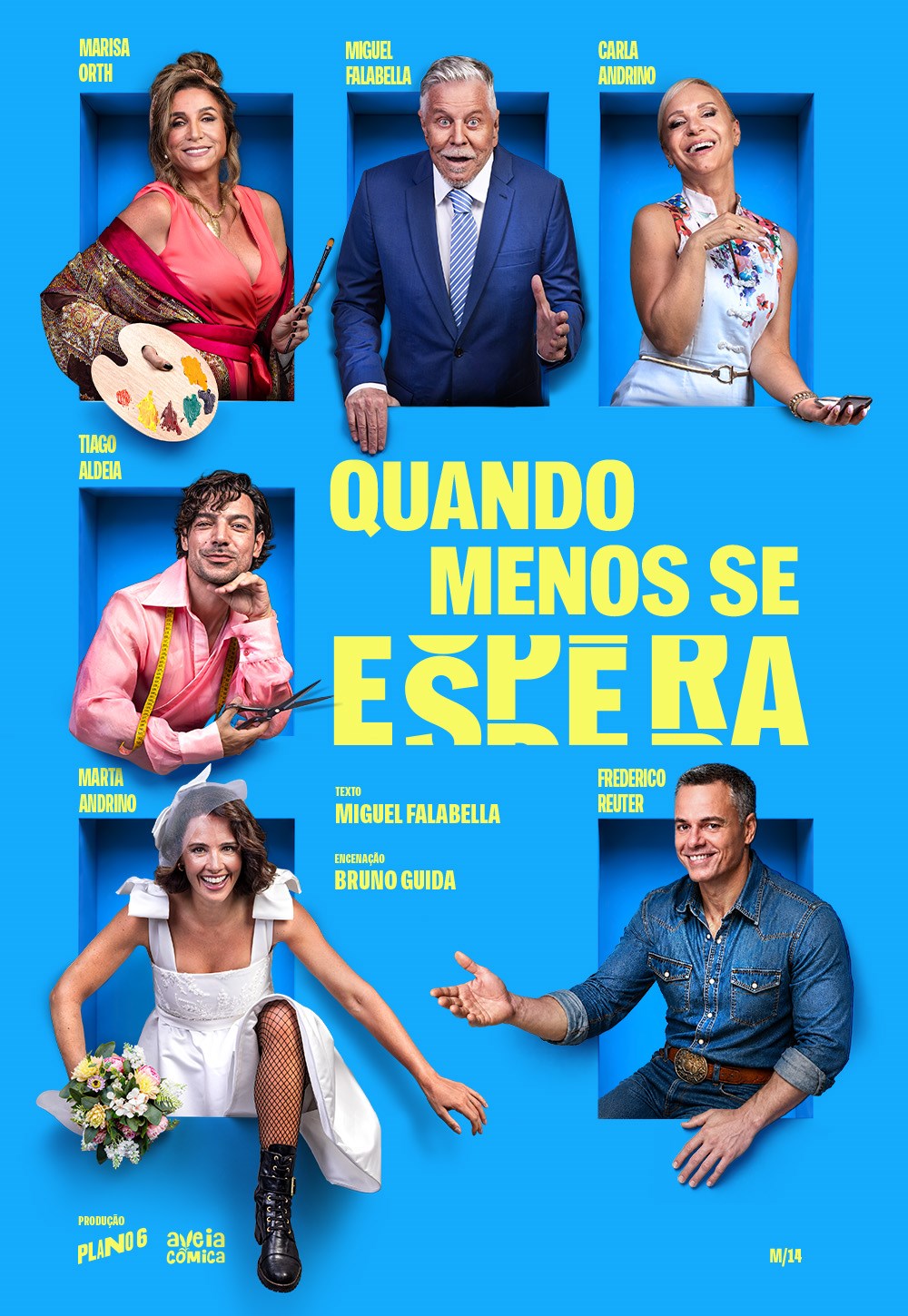 Quando Menos se Espera” chega ao Teatro Tivoli BBVA