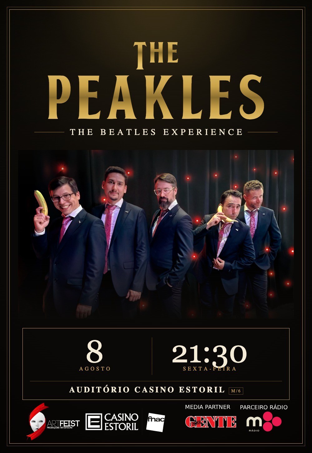 The Peakles - The Beatles Experience no Casino Estoril