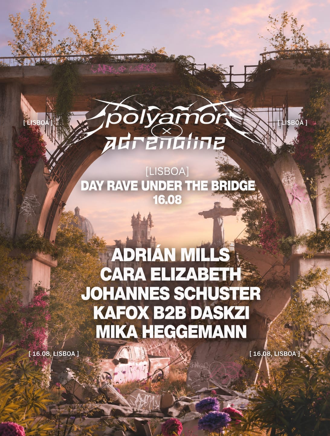 Adrenaline X Polyamor Day Rave Under The Bridge