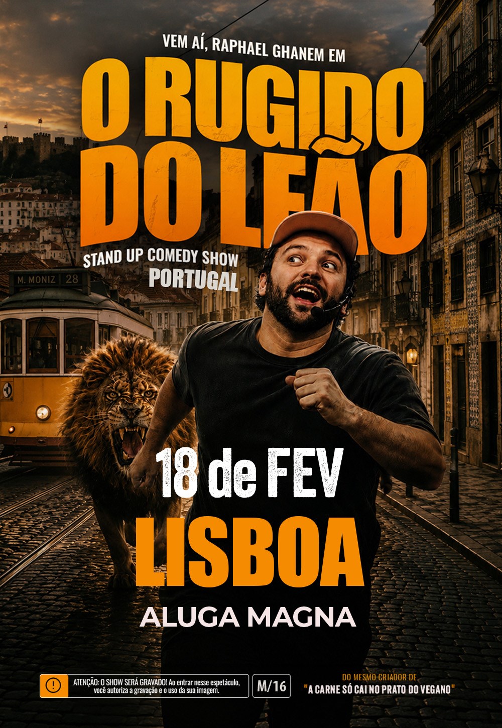 Raphael Ghanem apresenta “O Rugido do Leão” na Aula Magna
