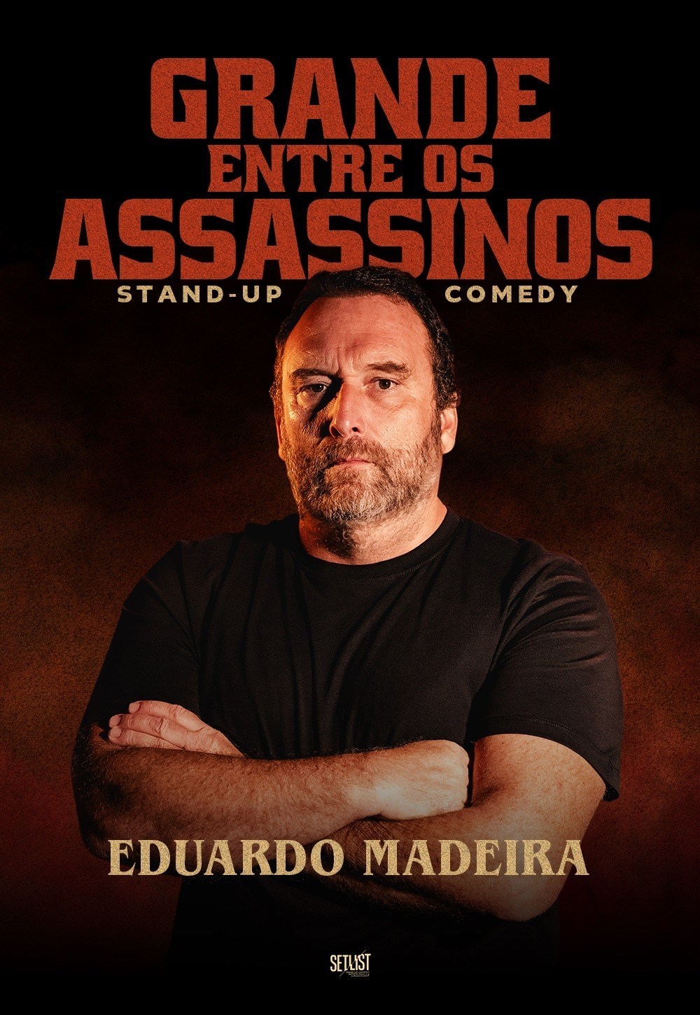 Eduardo Madeira apresenta “Grande Entre os Assassinos” no Teatro Villaret
