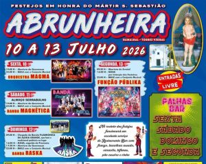 Abrunheira celebra S. Sebastião 2026 com quatro dias de arraial e música