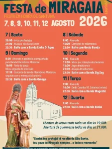 Festa em honra de Sant'Ana 2026 - Miragaia