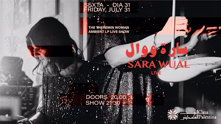 Sara Wual apresenta The Theremin Woman na Casa Palestina