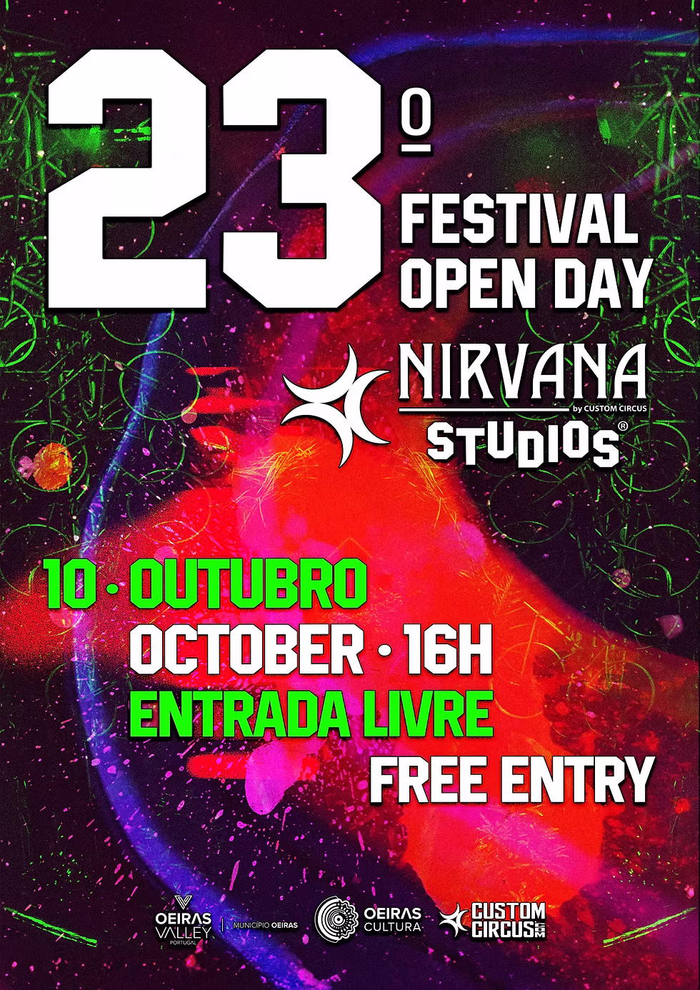 23.º Open Day Festival nos Nirvana Studios