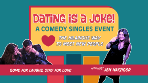 Dating is a Joke! -- espetáculo de comédia para solteiros