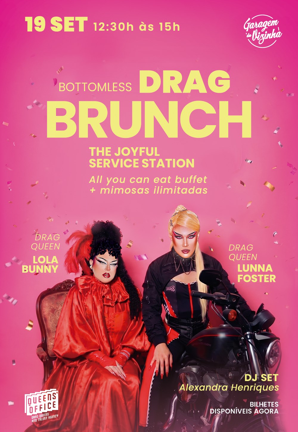 Drag Brunch -- Garagem da Vizinha